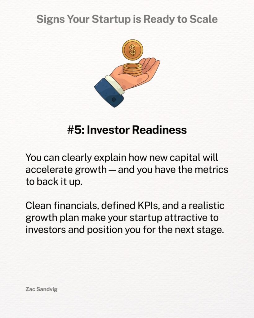 zac sandvig signs your startup is ready to scale 5